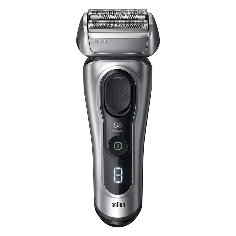 Braun Series 8 foil shaver in silver
