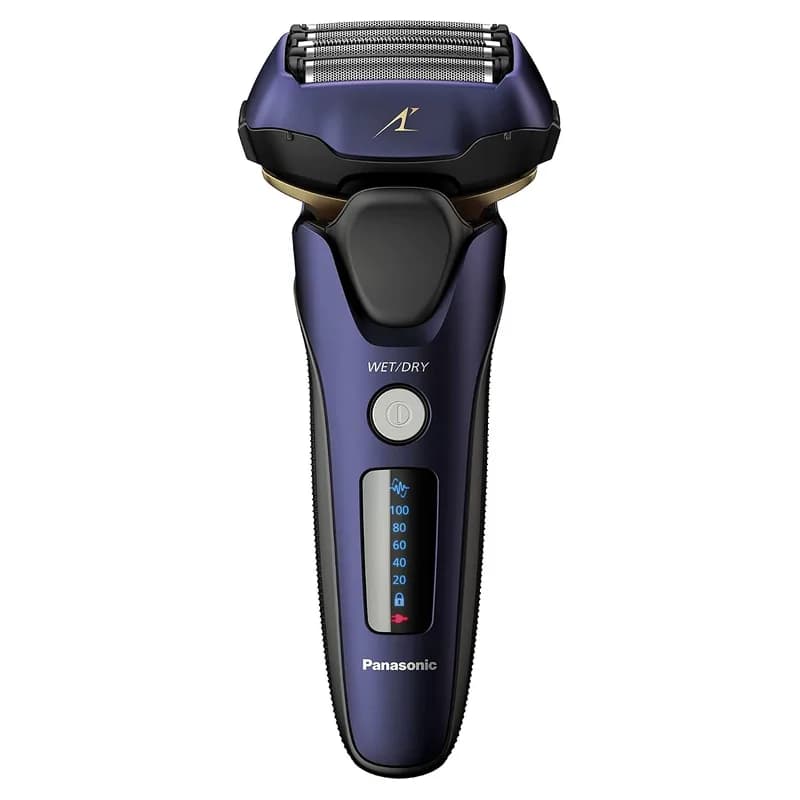 Panasonic Arc5 ES-LV67 foil shaver in navy