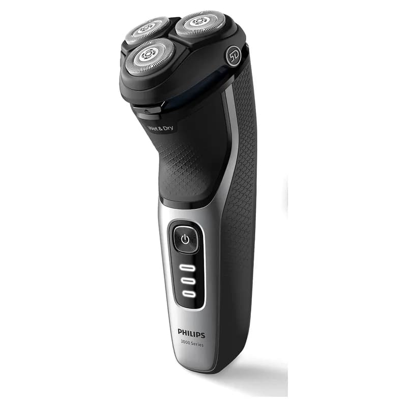 Philips Shaver Series 3000 rotary shaver in grey